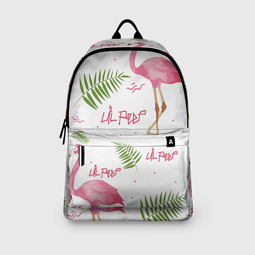 Рюкзак Lil Peep: Pink Flamingo / 3D-принт – фото 3