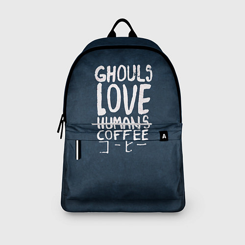 Рюкзак Ghouls Love Coffee / 3D-принт – фото 3