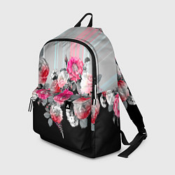 Рюкзак Розы в темноте, цвет: 3D-принт