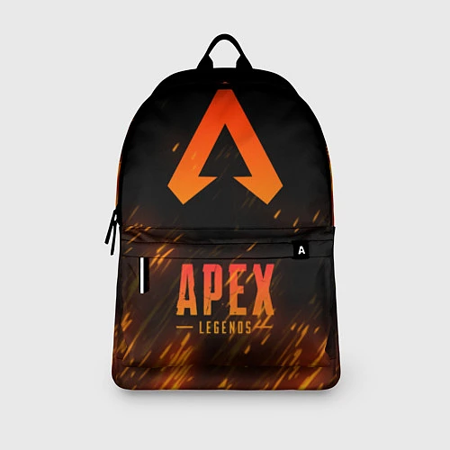 Рюкзак Apex Legends: Orange Flame / 3D-принт – фото 3