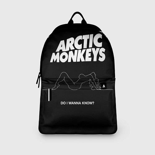 Рюкзак Arctic Monkeys: Do i wanna know? / 3D-принт – фото 3