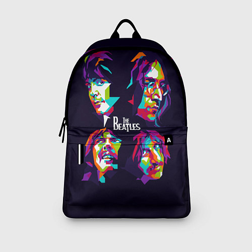 Рюкзак The Beatles: Art Faces / 3D-принт – фото 3