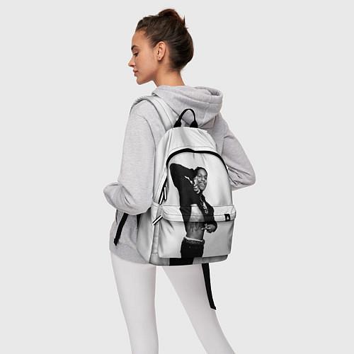 Рюкзак ASAP Rocky: White Fashion / 3D-принт – фото 6