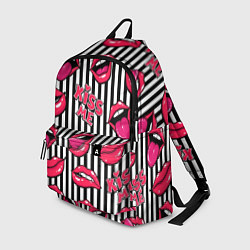 Рюкзак Kiss Me - pattern, цвет: 3D-принт
