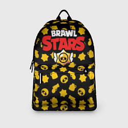 Рюкзак Brawl Stars: Yellow Style, цвет: 3D-принт — фото 2