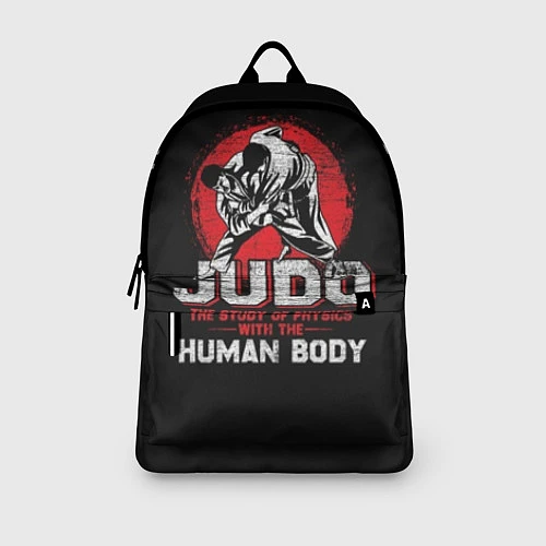 Рюкзак Judo: Human Body / 3D-принт – фото 3