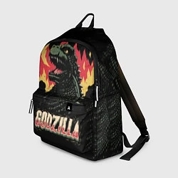 Рюкзак Flame Godzilla, цвет: 3D-принт