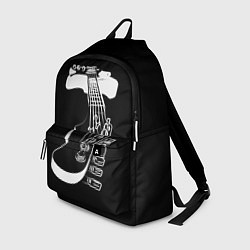Рюкзак Гитара черно - белая, цвет: 3D-принт