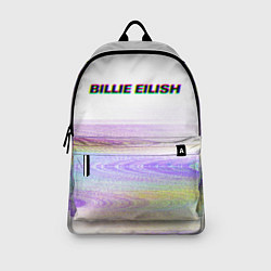 Рюкзак BILLIE EILISH: White Glitch, цвет: 3D-принт — фото 2