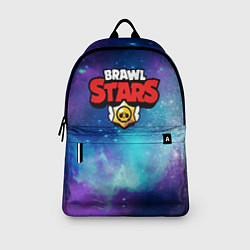 Рюкзак BRAWL STARS лого в космосе, цвет: 3D-принт — фото 2