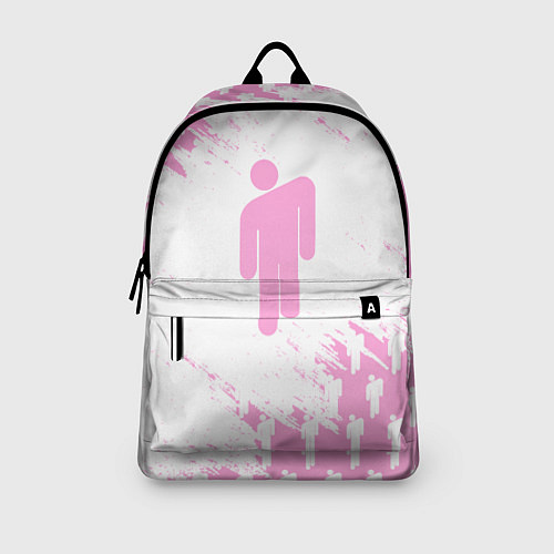 Рюкзак Billie Eilish: Pink Style / 3D-принт – фото 3