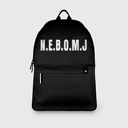 Рюкзак NEBOMJ Black, цвет: 3D-принт — фото 2