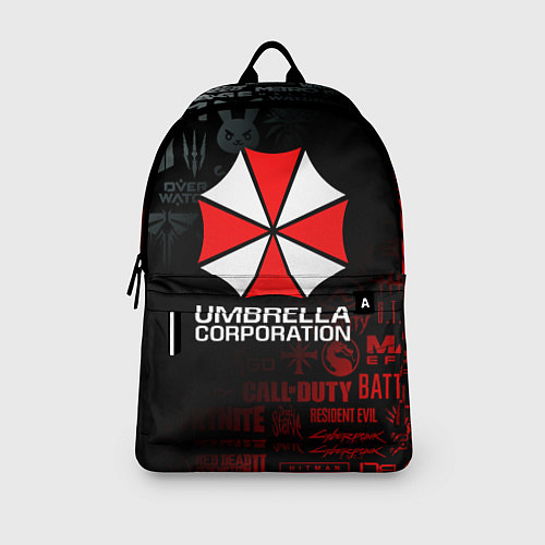 Рюкзак RESIDENT EVIL UMBRELLA CORP / 3D-принт – фото 3