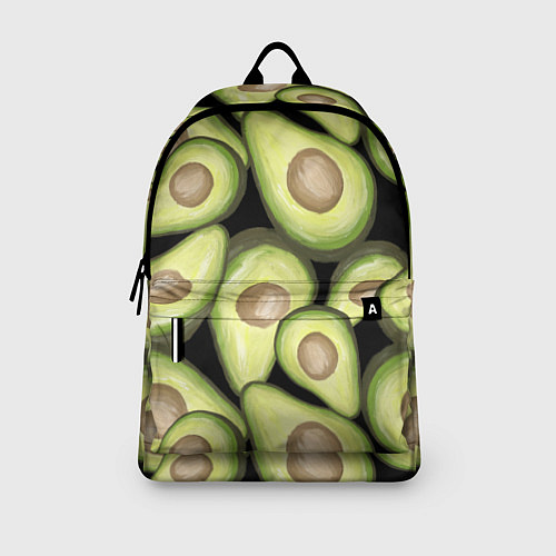 Рюкзак Avocado background / 3D-принт – фото 3