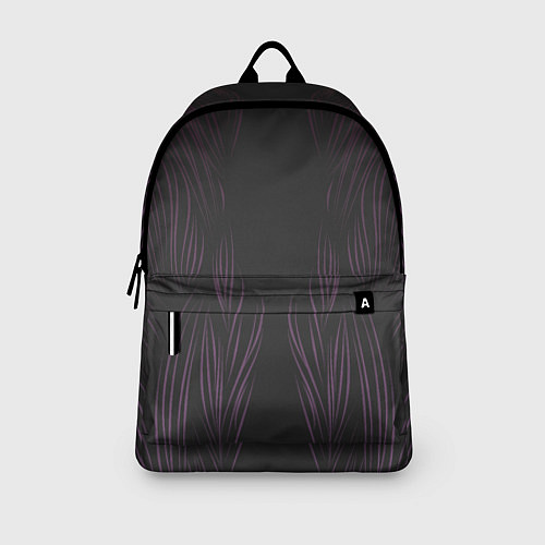 Рюкзак Фиолетовое пламя / 3D-принт – фото 3