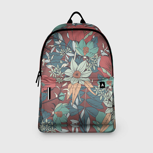 Рюкзак Цветочный арт / 3D-принт – фото 3