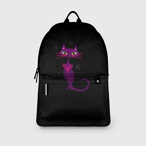 Рюкзак Модная кошка / 3D-принт – фото 3