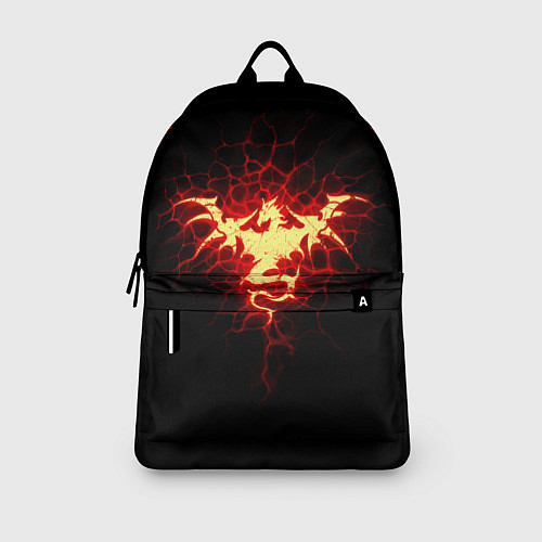 Рюкзак Огненный Дракон / 3D-принт – фото 3