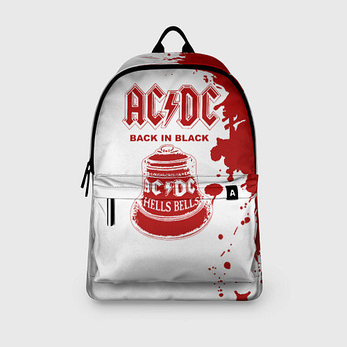Рюкзак ACDC Back in Black / 3D-принт – фото 3