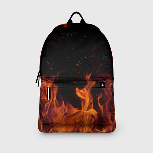 Рюкзак ОГОНЬ / 3D-принт – фото 3