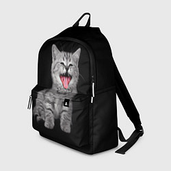 Рюкзак Кричащий кот, цвет: 3D-принт