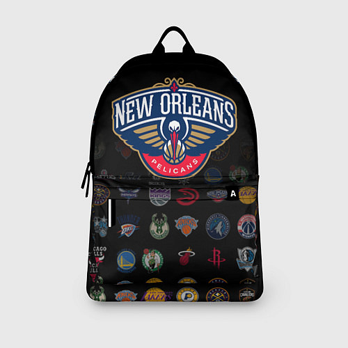 Рюкзак New Orleans Pelicans 1 / 3D-принт – фото 3