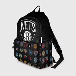 Рюкзак Brooklyn Nets 1, цвет: 3D-принт