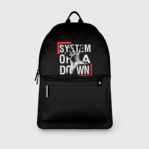 Рюкзак System of a Down / 3D-принт – фото 3