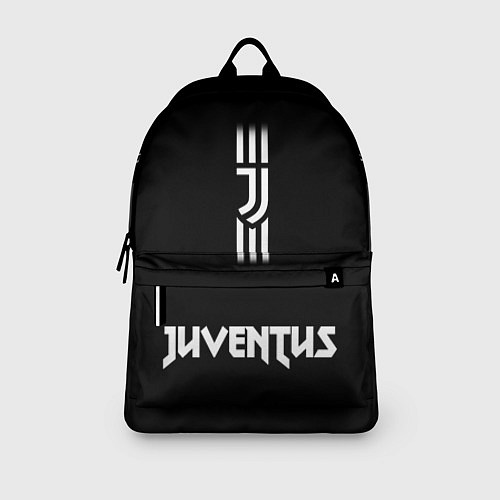 Рюкзак JUVENTUS BLACK WHITE / 3D-принт – фото 3