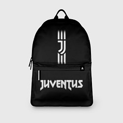 Рюкзак JUVENTUS BLACK WHITE, цвет: 3D-принт — фото 2