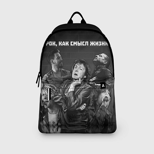 Рюкзак Рок, как смысл жизни / 3D-принт – фото 3