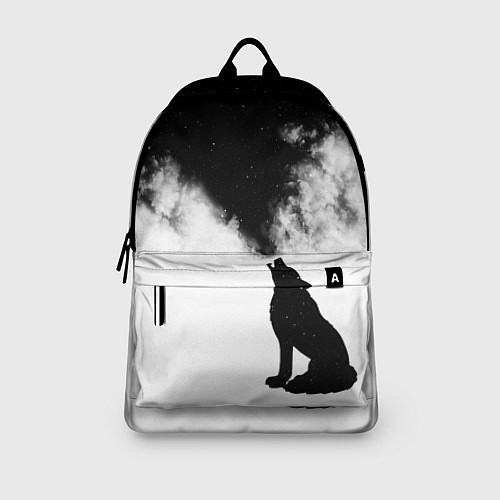 Рюкзак Galaxy wolf / 3D-принт – фото 3
