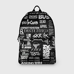 Рюкзак Рок группы, цвет: 3D-принт — фото 2