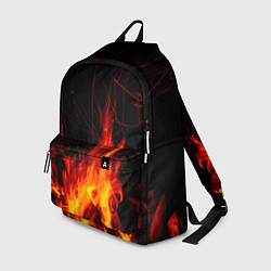 Рюкзак Ночной костер в лесу, цвет: 3D-принт