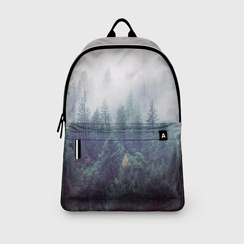 Рюкзак Сибирский лес / 3D-принт – фото 3
