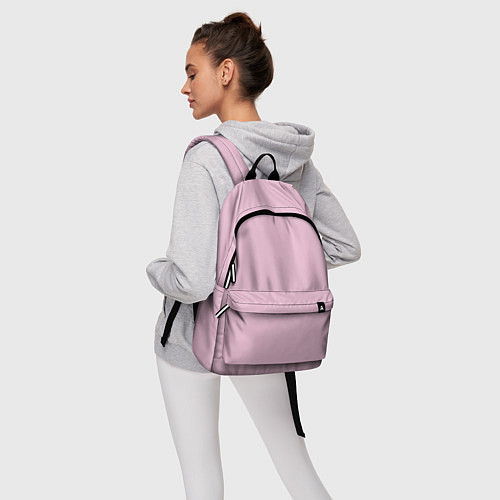 Рюкзак Светло-розовый / 3D-принт – фото 6