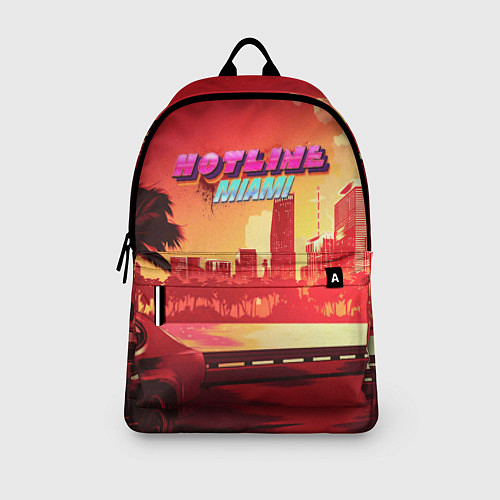 Рюкзак HOTLINE MIAMI / 3D-принт – фото 3
