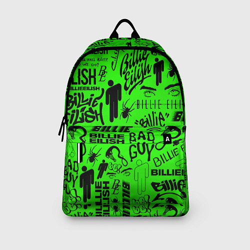 Рюкзак BILLIE EILISH БИЛЛИ АЙЛИШ / 3D-принт – фото 3