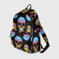 Рюкзак Neon skull!, цвет: 3D-принт