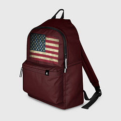 Рюкзак USA флаг, цвет: 3D-принт