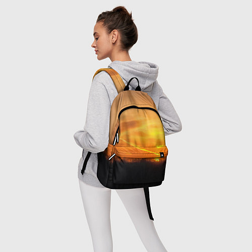 Рюкзак Закат / 3D-принт – фото 6
