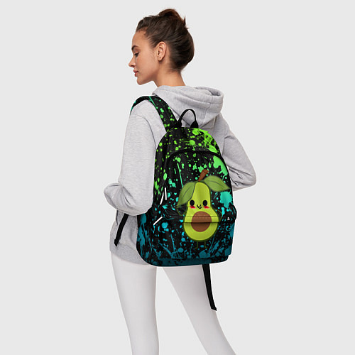 Рюкзак Авокадо / 3D-принт – фото 6