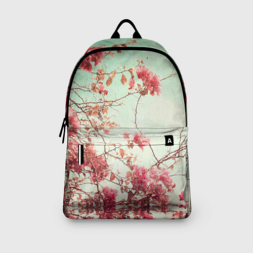 Рюкзак Цветы / 3D-принт – фото 3