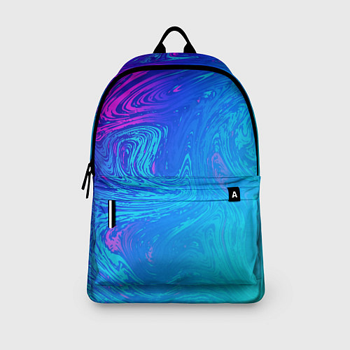 Рюкзак BACKGROUND IN NEON / 3D-принт – фото 3