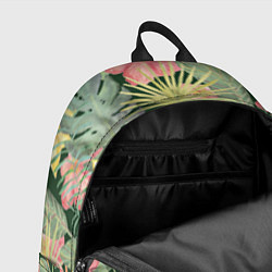 Рюкзак Тропические растения и цветы, цвет: 3D-принт — фото 2