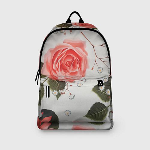 Рюкзак Нежные розы / 3D-принт – фото 3