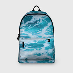Рюкзак Вода волны пена море, цвет: 3D-принт — фото 2