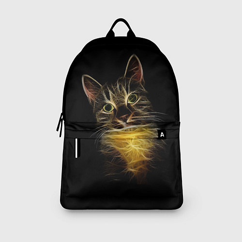 Рюкзак Дымчато-световой кот / 3D-принт – фото 3