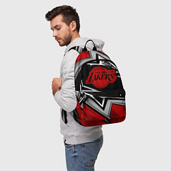 Рюкзак LA LAKERS RED, цвет: 3D-принт — фото 2