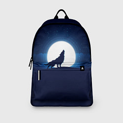 Рюкзак Воющий на луну, цвет: 3D-принт — фото 2